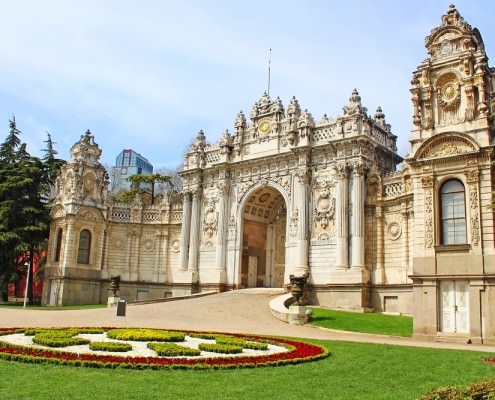 Dolmabace Palace in Istanbul
