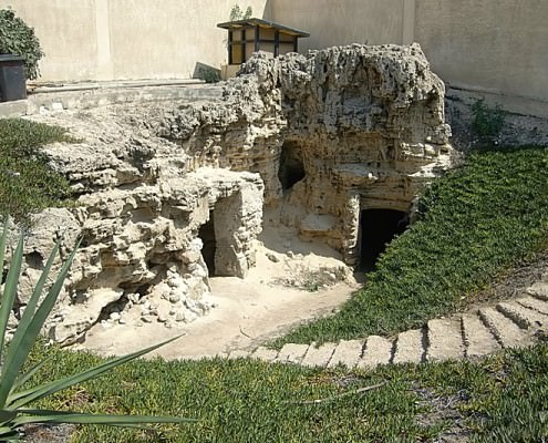 South-east Corner of the Anfushi Tombs, Alexandria