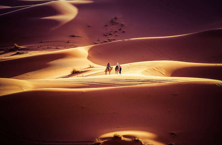 Stunning view of M'hamid