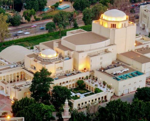 Cairo Opera House Aerial View