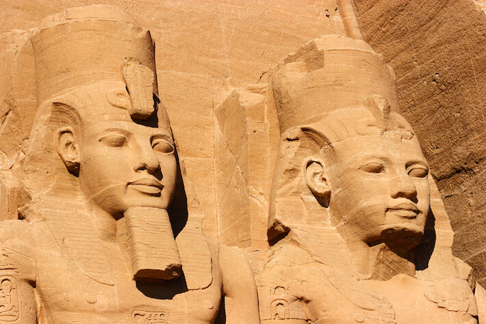 Faraón Ramses II, Templo de Abu Simbel