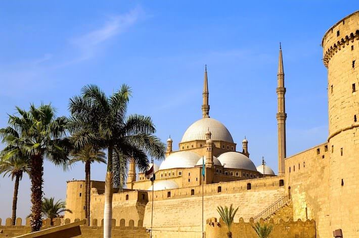 Alabaster Mosque of Mohamed Ali and Saladin Citadel of Cairo