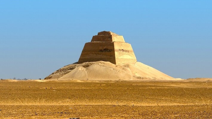 Egypt Pyramids Trip could include a visit to the Meidum Pyramid
