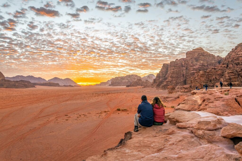 Sunrise over Wadi Rum, Jordan