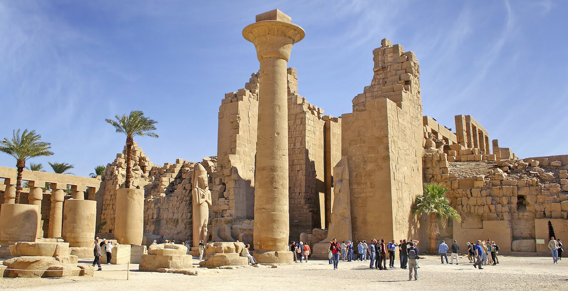 Africa Egypt Luxor Karnak temple UNESCO World Heritage Site 1905x976 crop 45 91