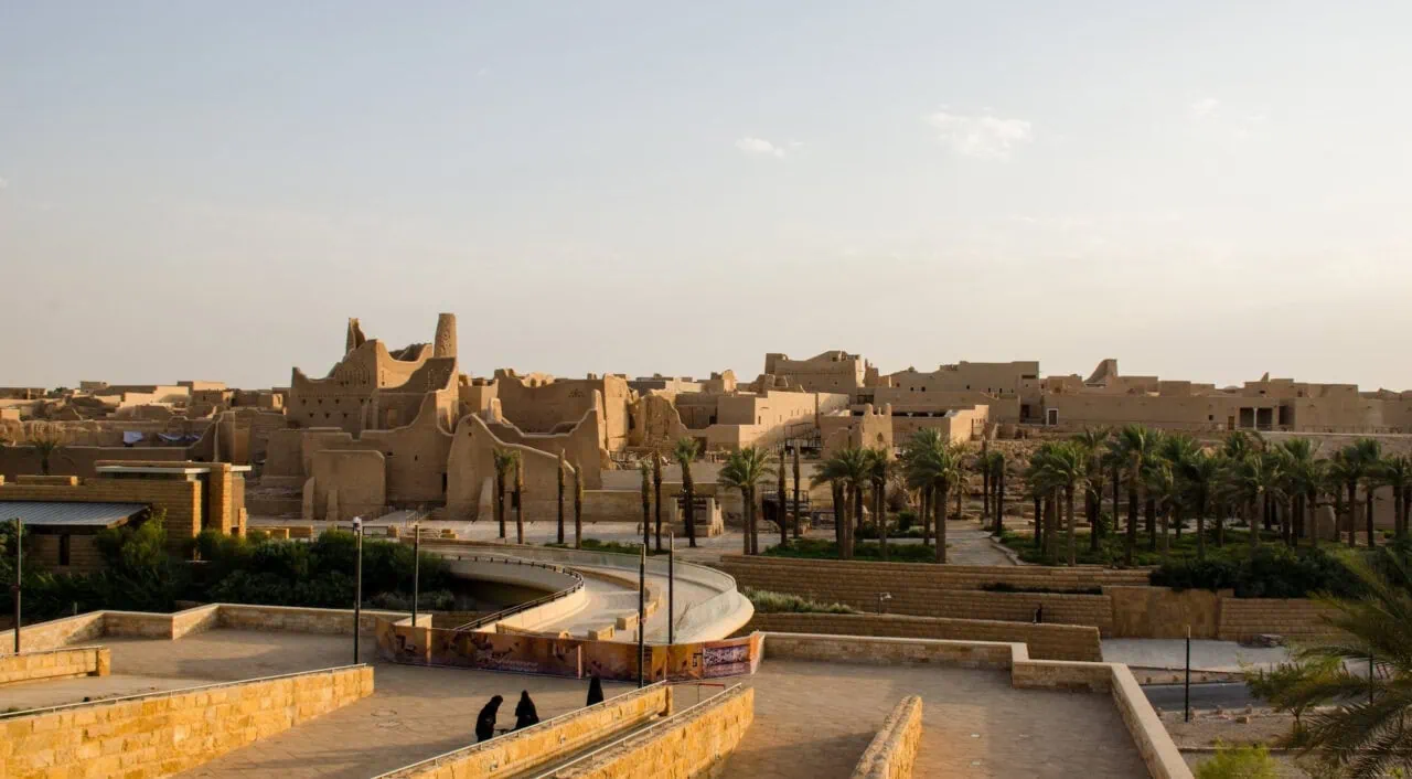 Old City of Diriyah near Riyadh, Kingdom of Saudi Arabia