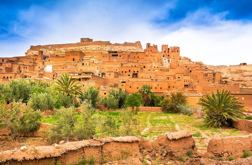 Kasbah Ait Ben Haddou near Ouarzazate in the Atlas Mountains