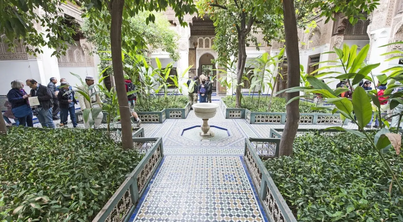 Palacio de la Bahía, en Marrakech