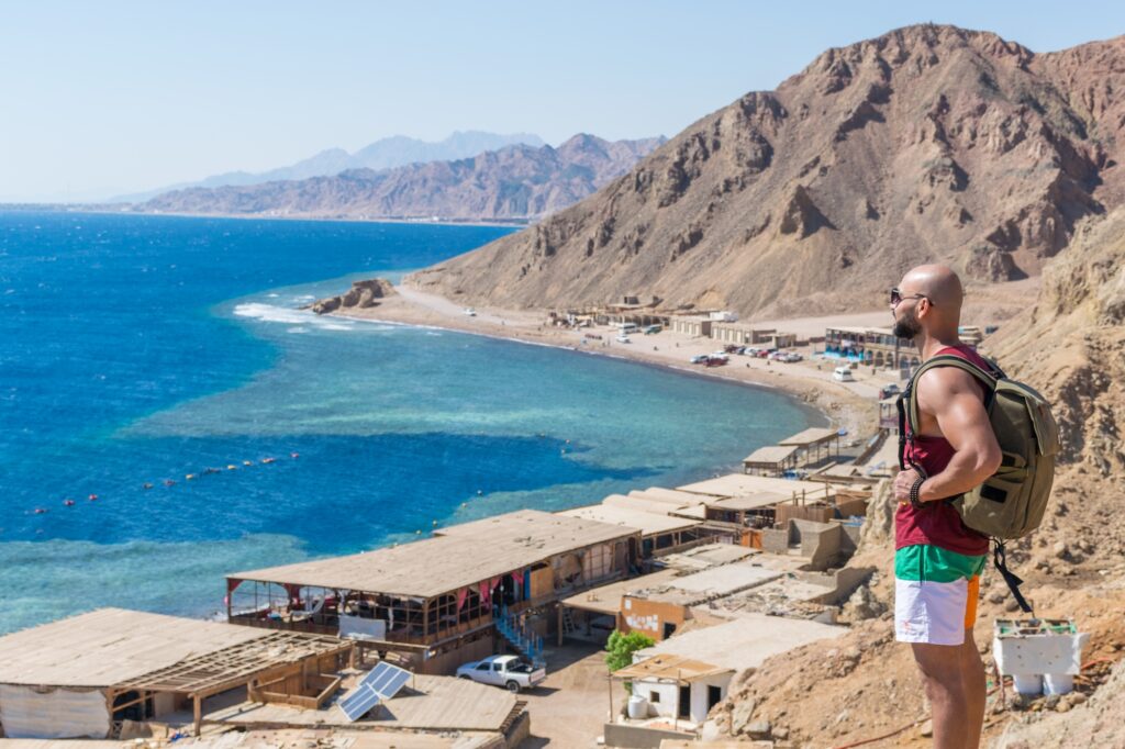 Blue Hole diving sites in Dahab