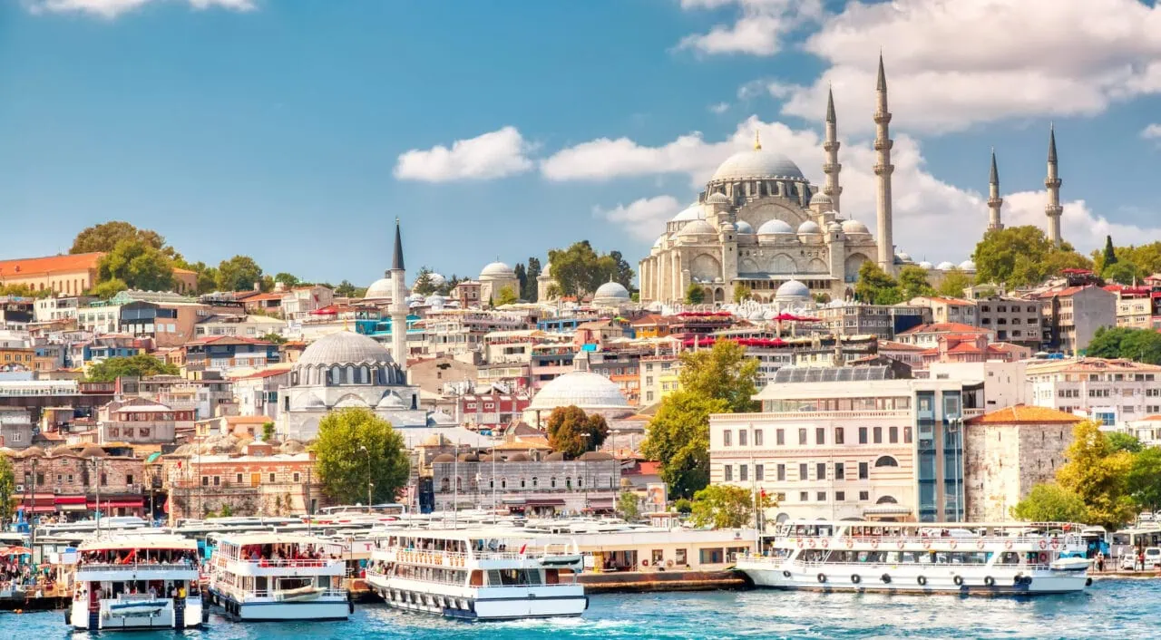 Estreito de Bósforo, em Istambul
