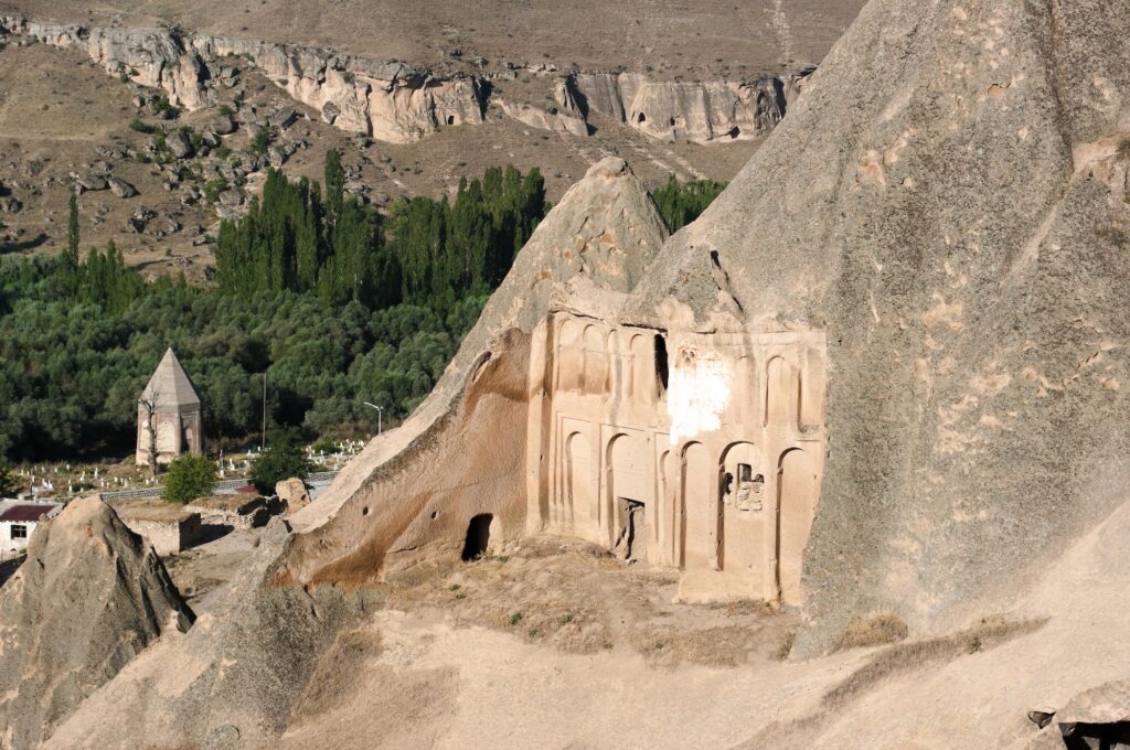 CAPPADOCIA TURKEY Pigeon houses in Soganli valley Kayseri district. 2
