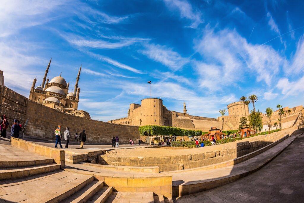 Citadel of Saladin with Alabaster Mosque, Cairo, Egypt