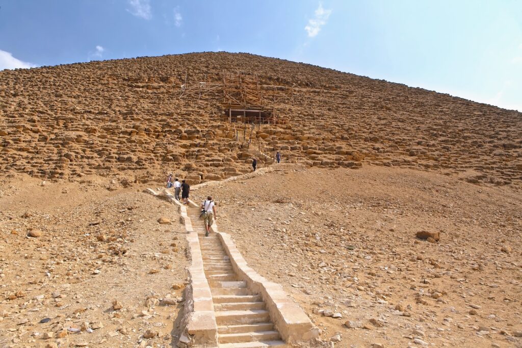 The Red pyramid of King Sneferu