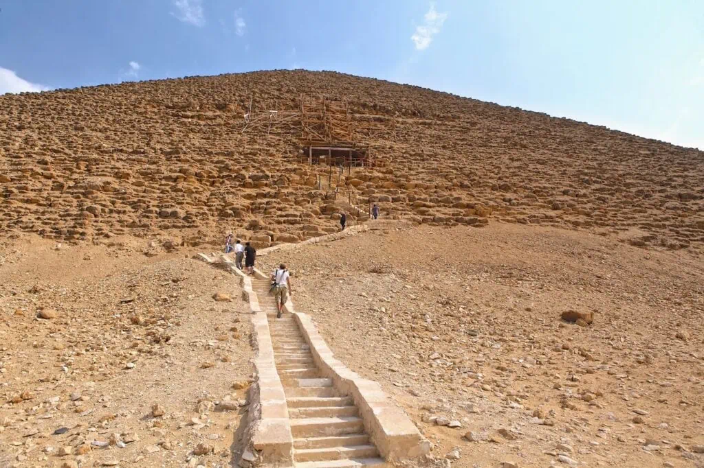 The Red pyramid of King Sneferu