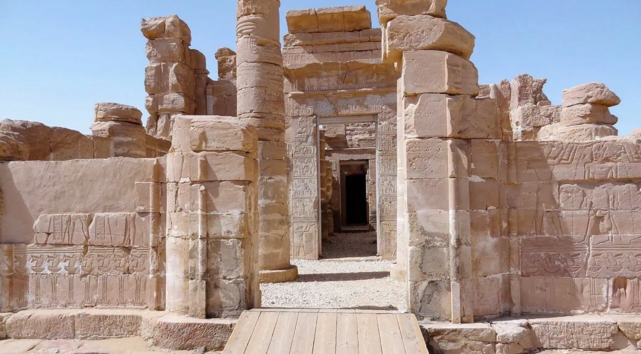 Deir El-hagar Temple In Egypt
