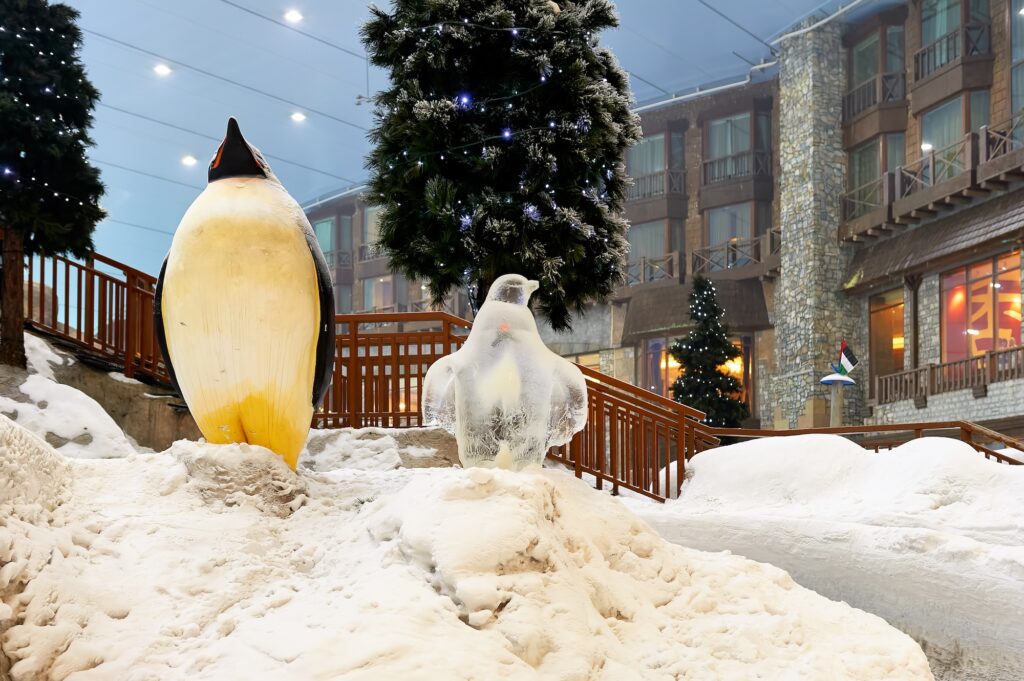 Dubai. UAE. Ski Dubai