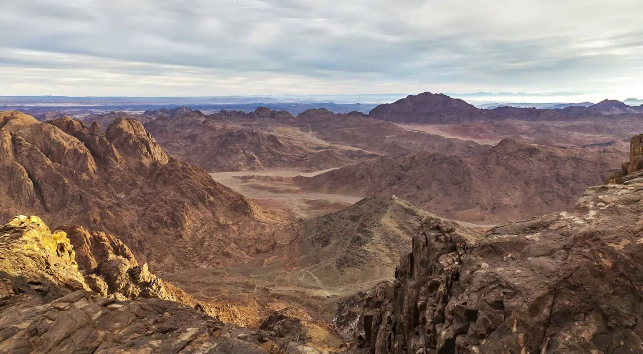 Pilgrims’ path on Mount Moses (Mount Sinai), South Sinai
