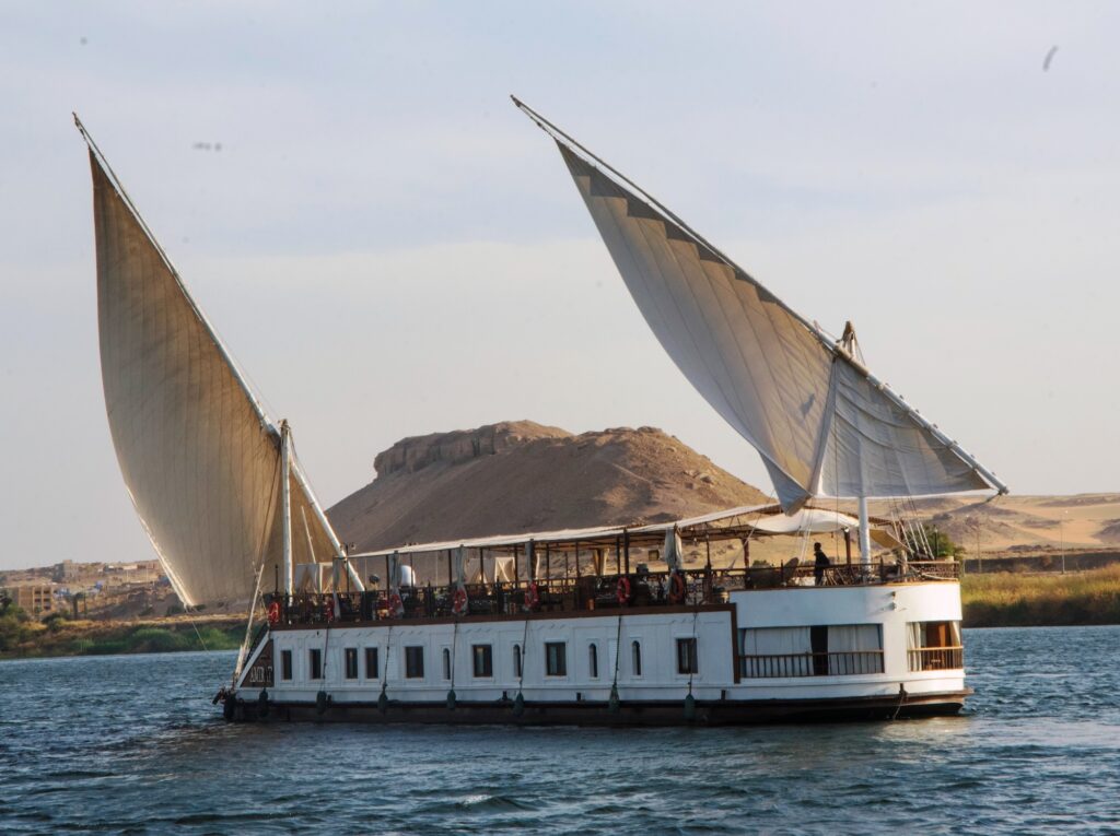 Exterior Sonesta Amirat Dahabeya nile cruise ship 8