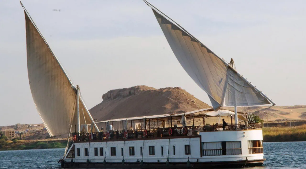Sonesta Amirat sailing on the Nile River