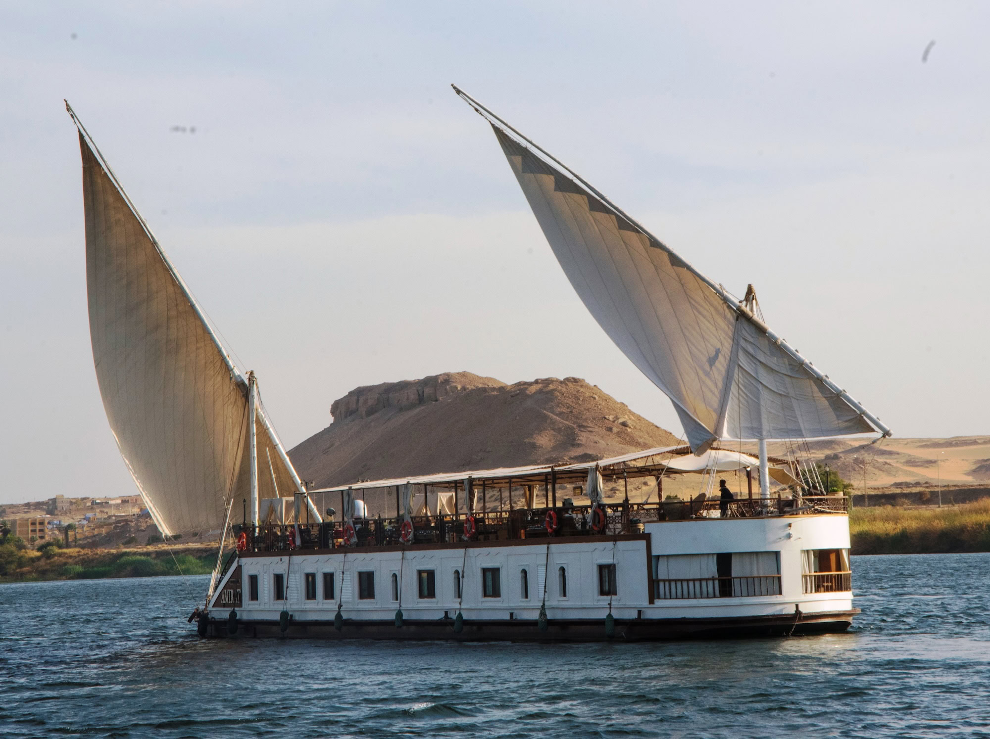 Sonesta Amirat sailing on the Nile River
