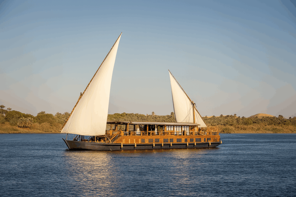 Eyaru Dahabiya nile cruise sailboat