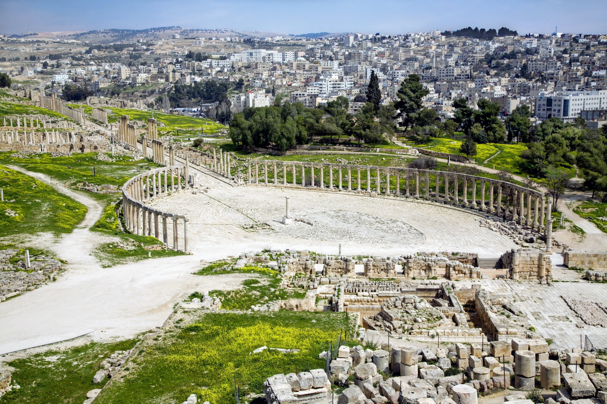 Oval Plaza, Jerash, Jordan