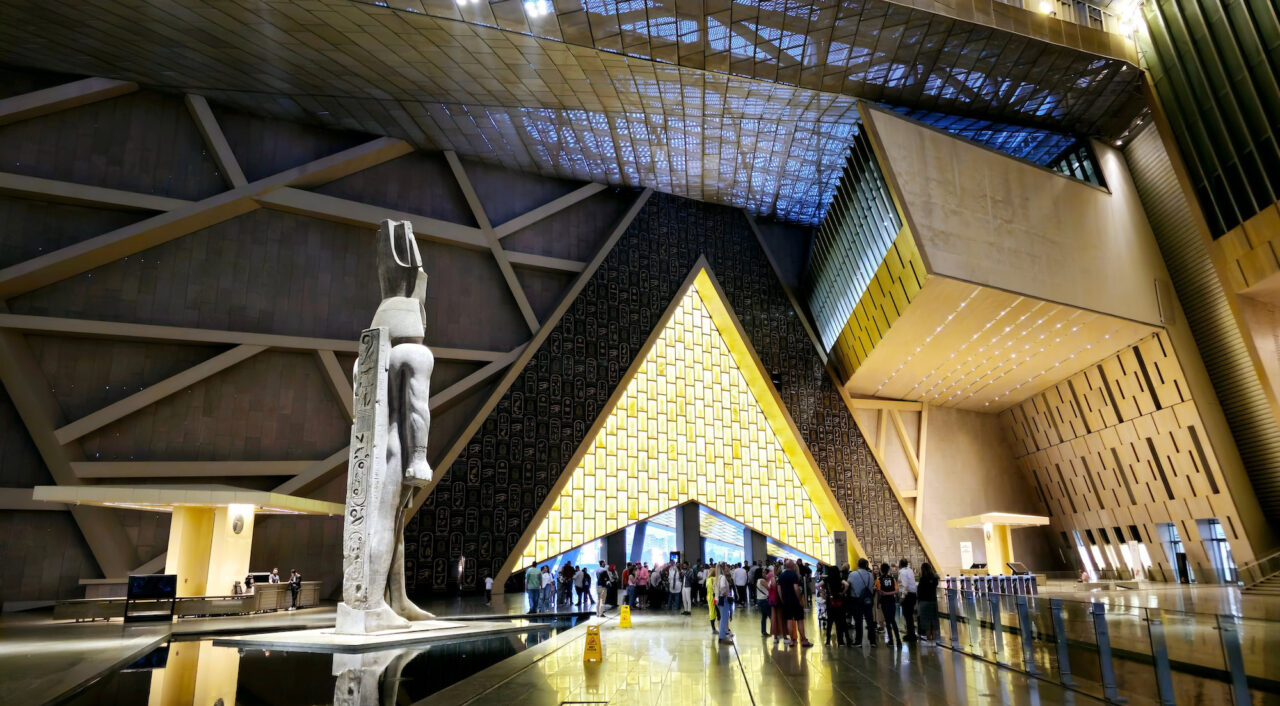 Gran Sala del Gran Museo Egipcio, Guiza