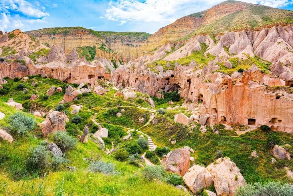 Gorgeous Unique natural place in Cappadocia Zelve Open Air Museum