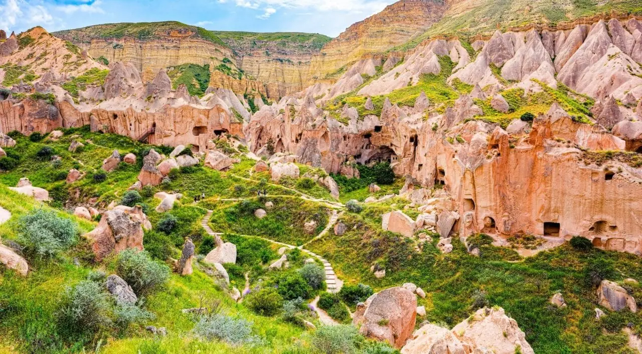 Cappadocia — Capadocia, en la región central de Turquía