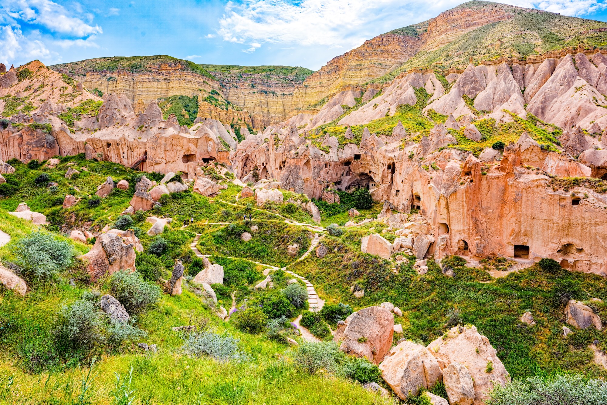 Cappadocia — Capadocia, en la región central de Turquía