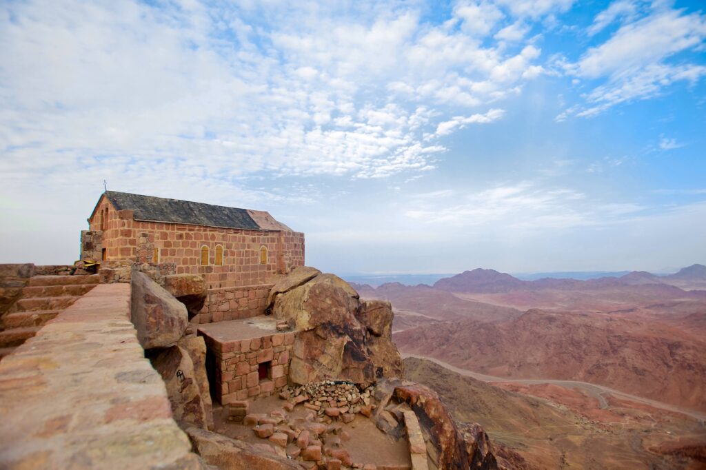 Greek Orthodox chapel on Mount Sinai