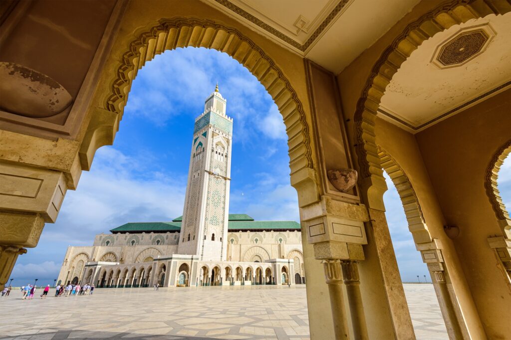 Hassan II Mosque in Casablanca Morocco