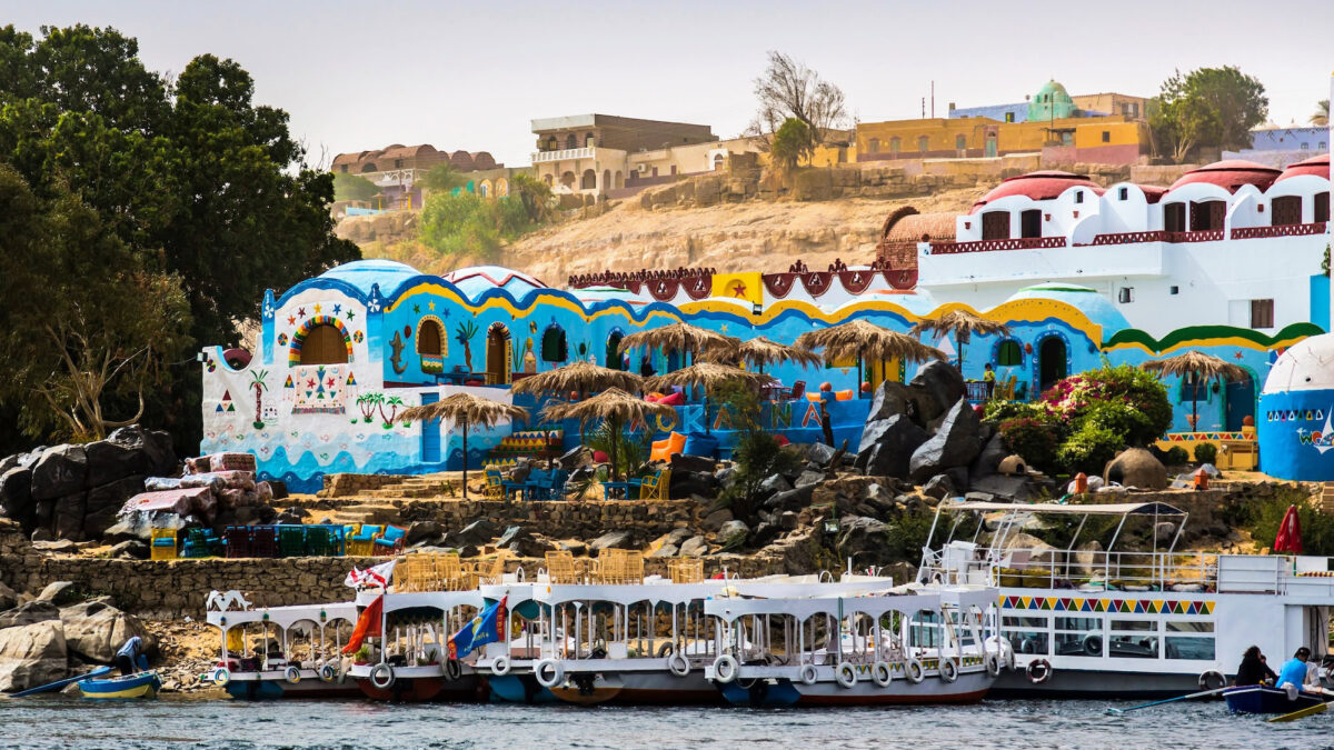 Nubian Village In Aswan Egypt
