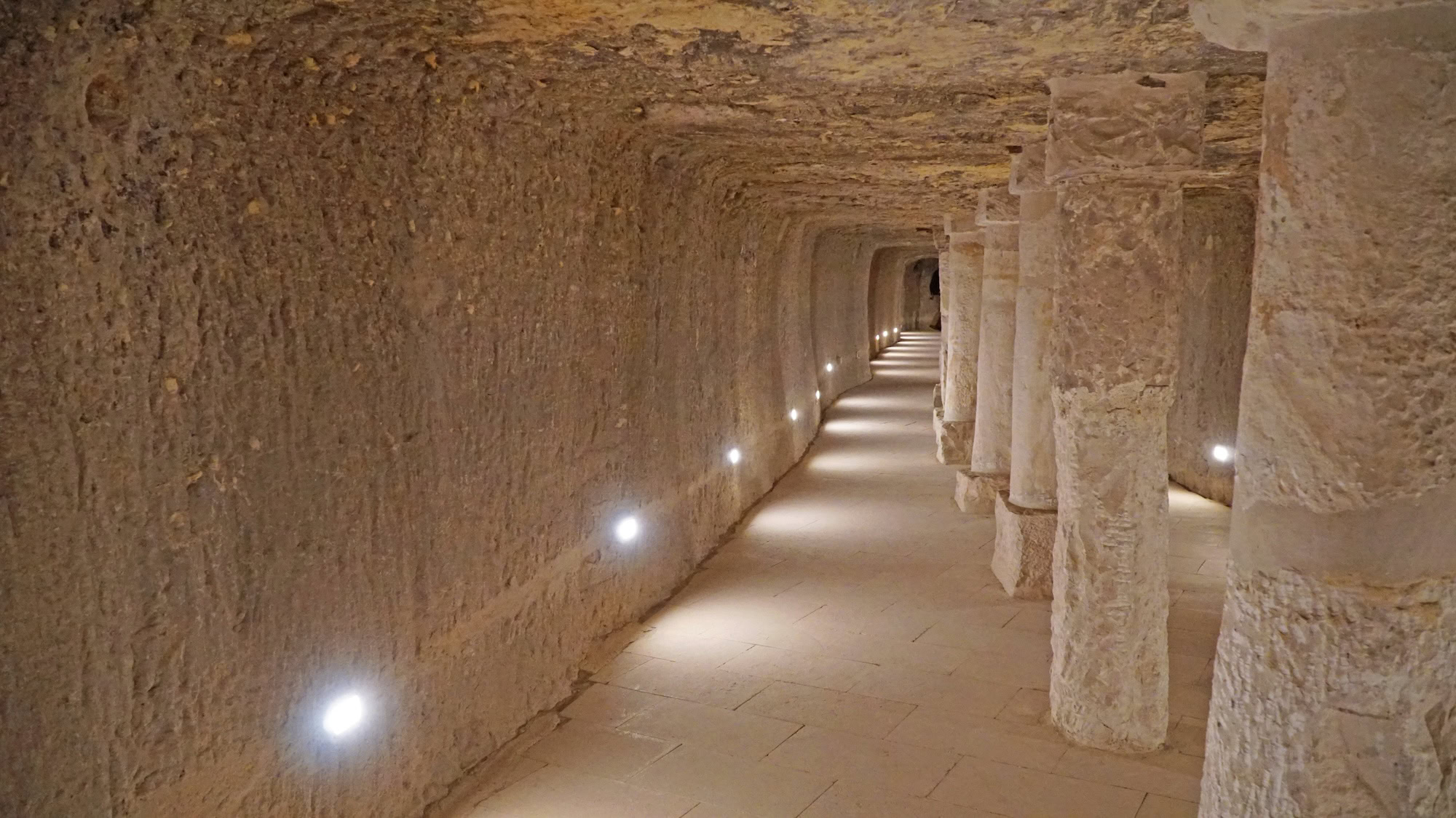 Inside the Step Pyramid of Djoser, Saqqara