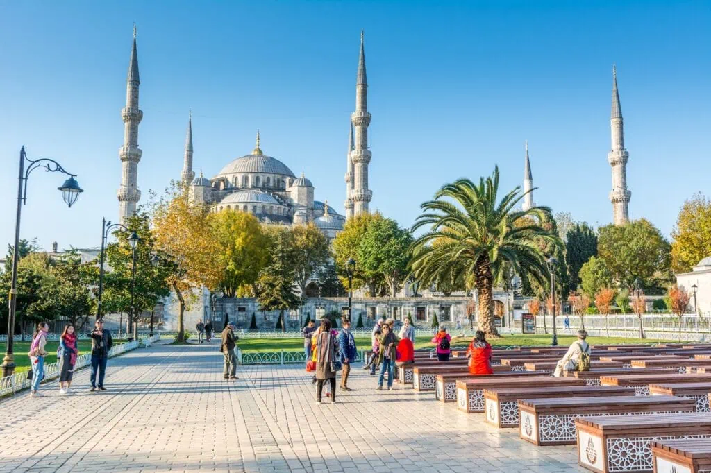 Blue Mosque In Istanbul