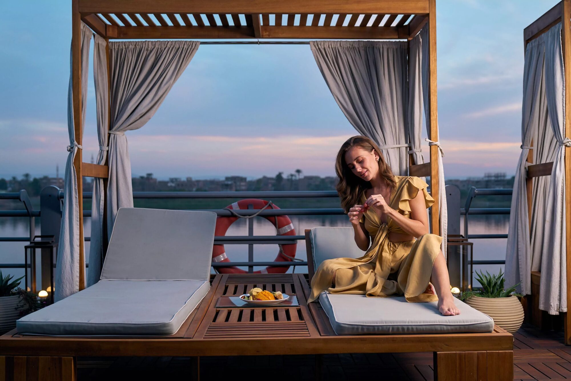 A tranquil moment on the Nile