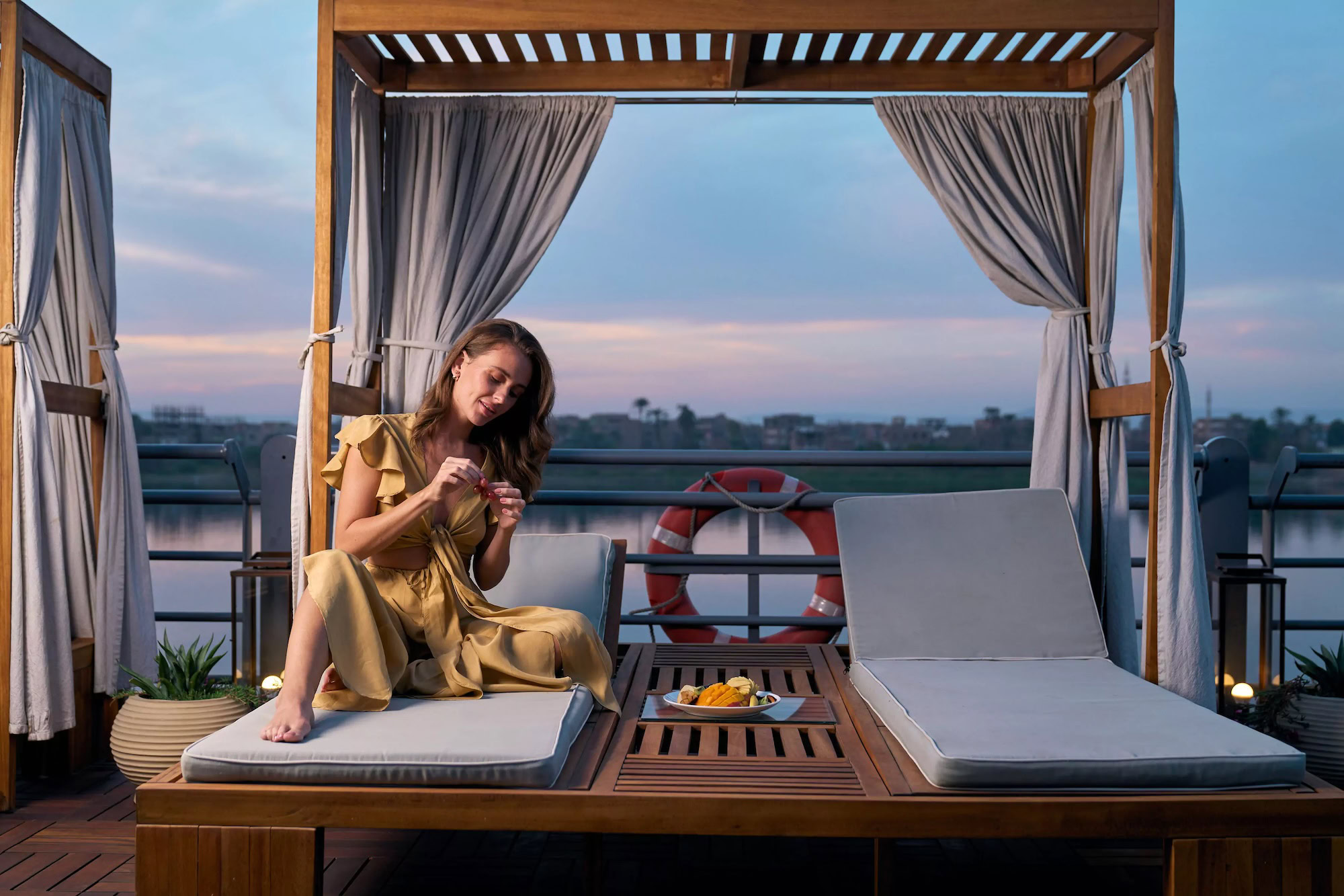 A tranquil moment on the Nile