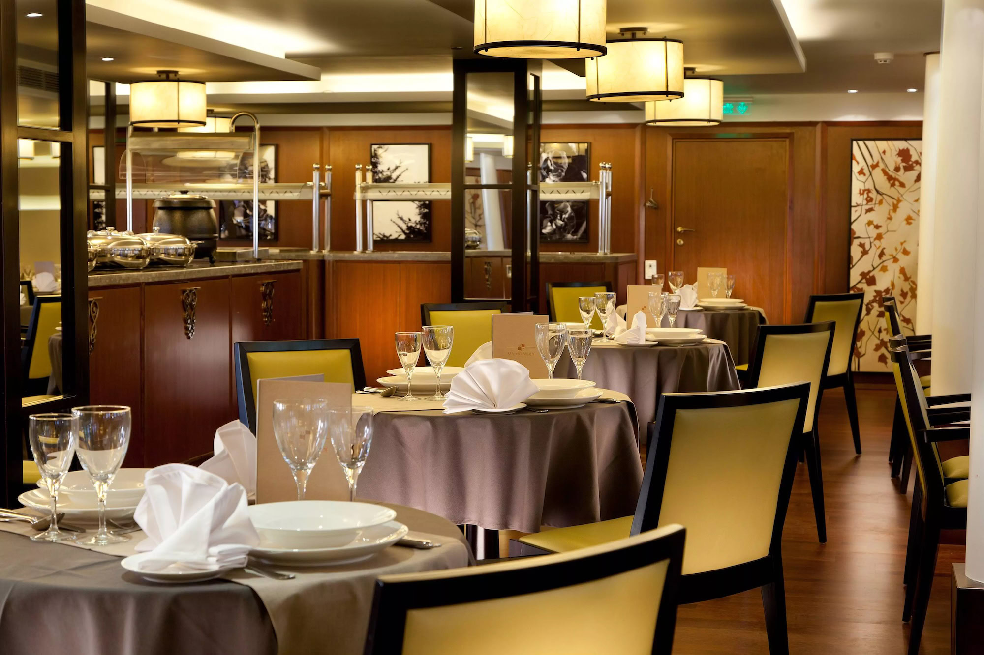 MS Esplanade nile cruise restaurant