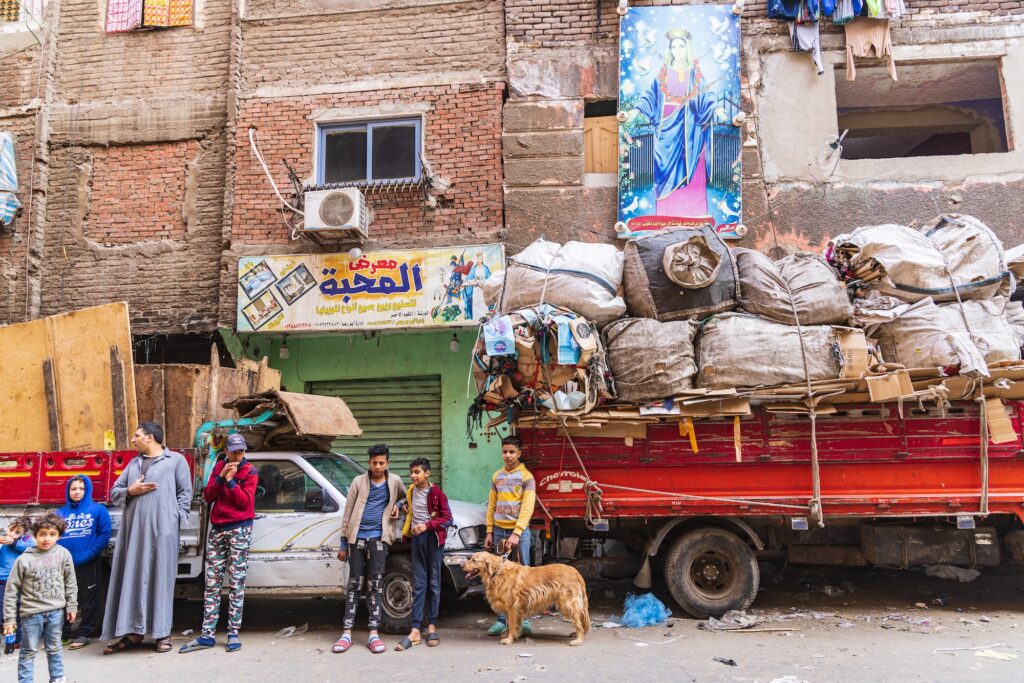 Manshiyat Naser Garbage City Cairo