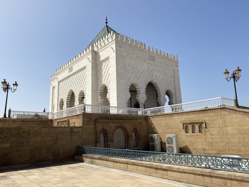 Mausoleum of the king of Morocco Mohammed V in Rabat