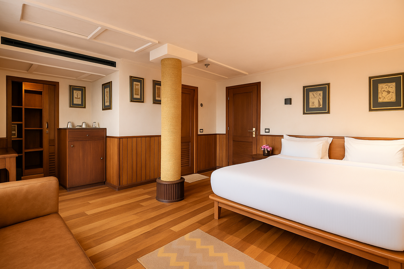 Elegant cabin on Nebyt Dahabiya