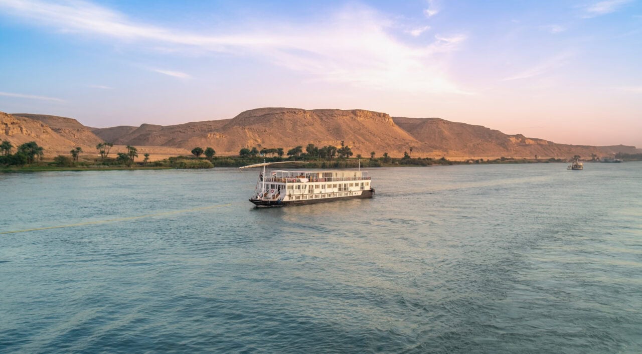 Nile cruise near Luxor