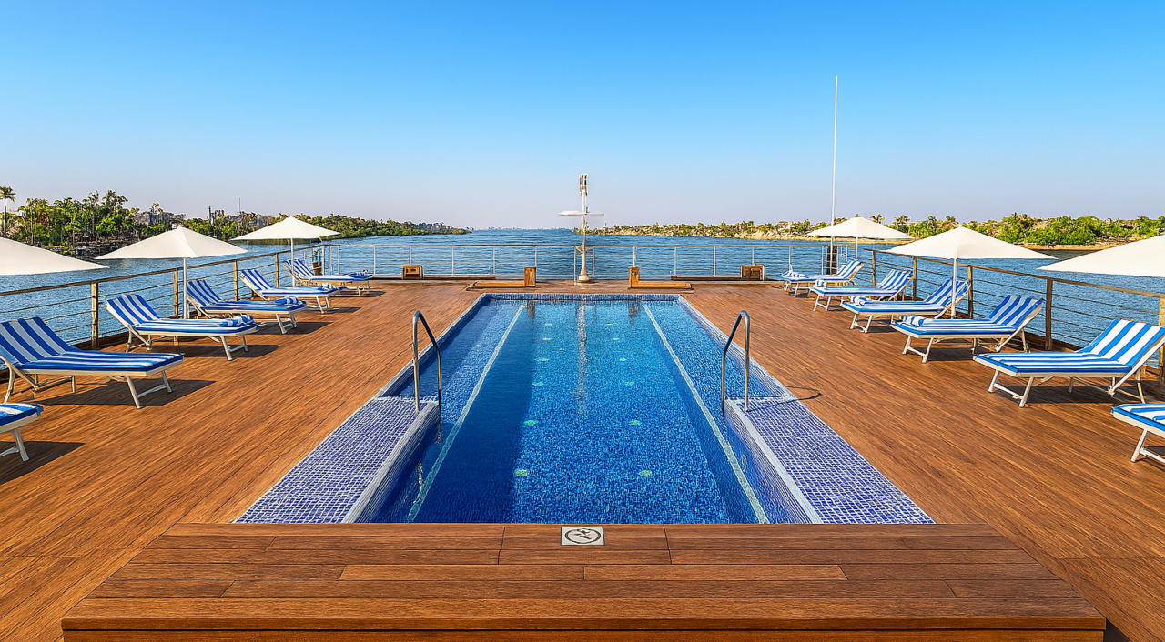 Passengers relaxing on Oberoi Zahra