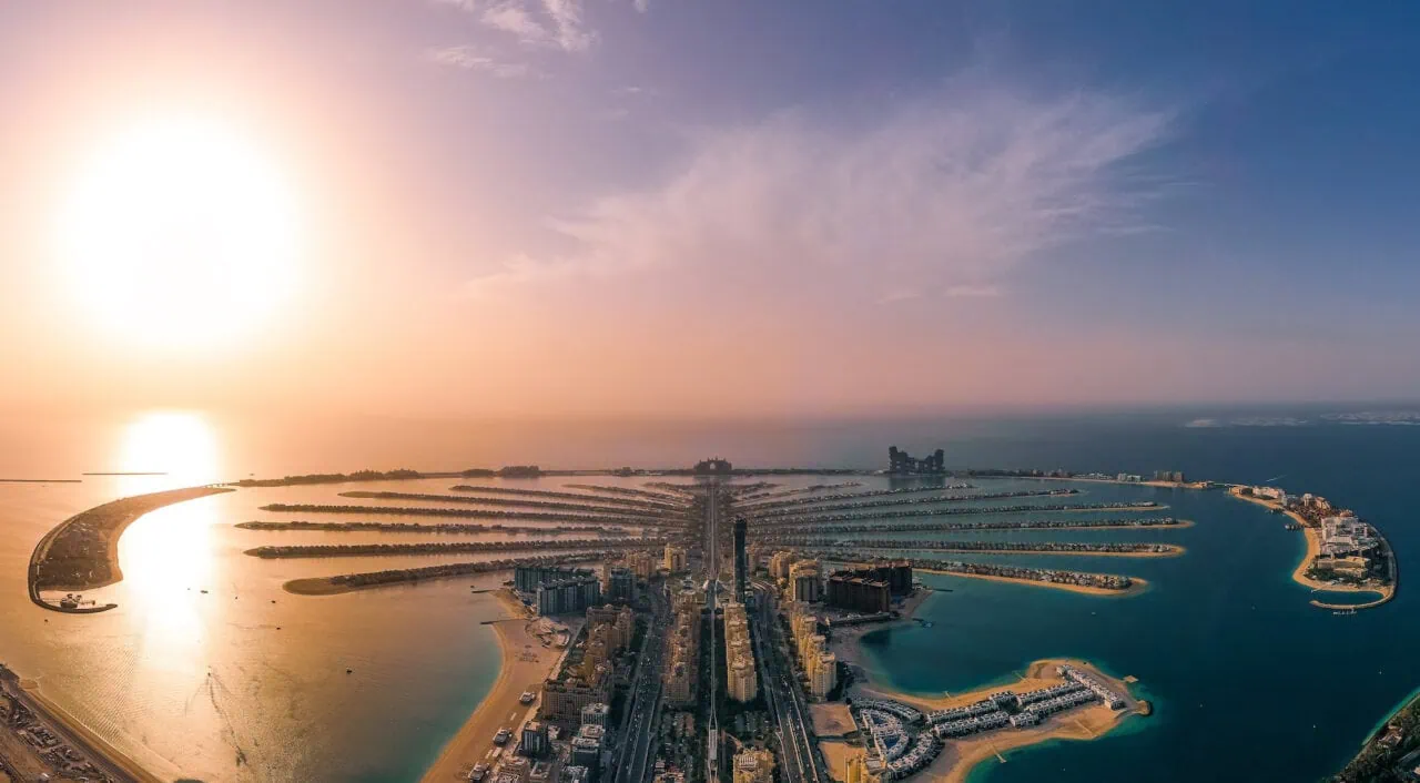 Palm Jumeirah, en Dubái