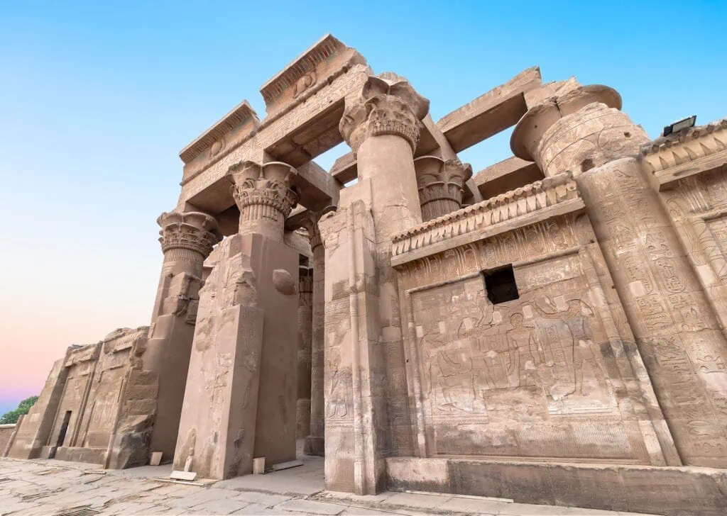 Kom Ombo Temple, on the banks of the Nile