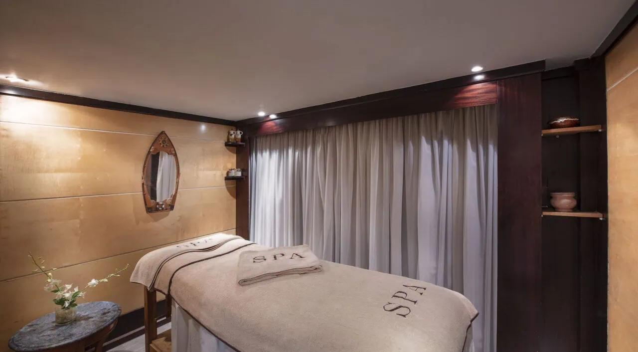 Luxury spa on Sonesta Saint George offering relaxation treatments