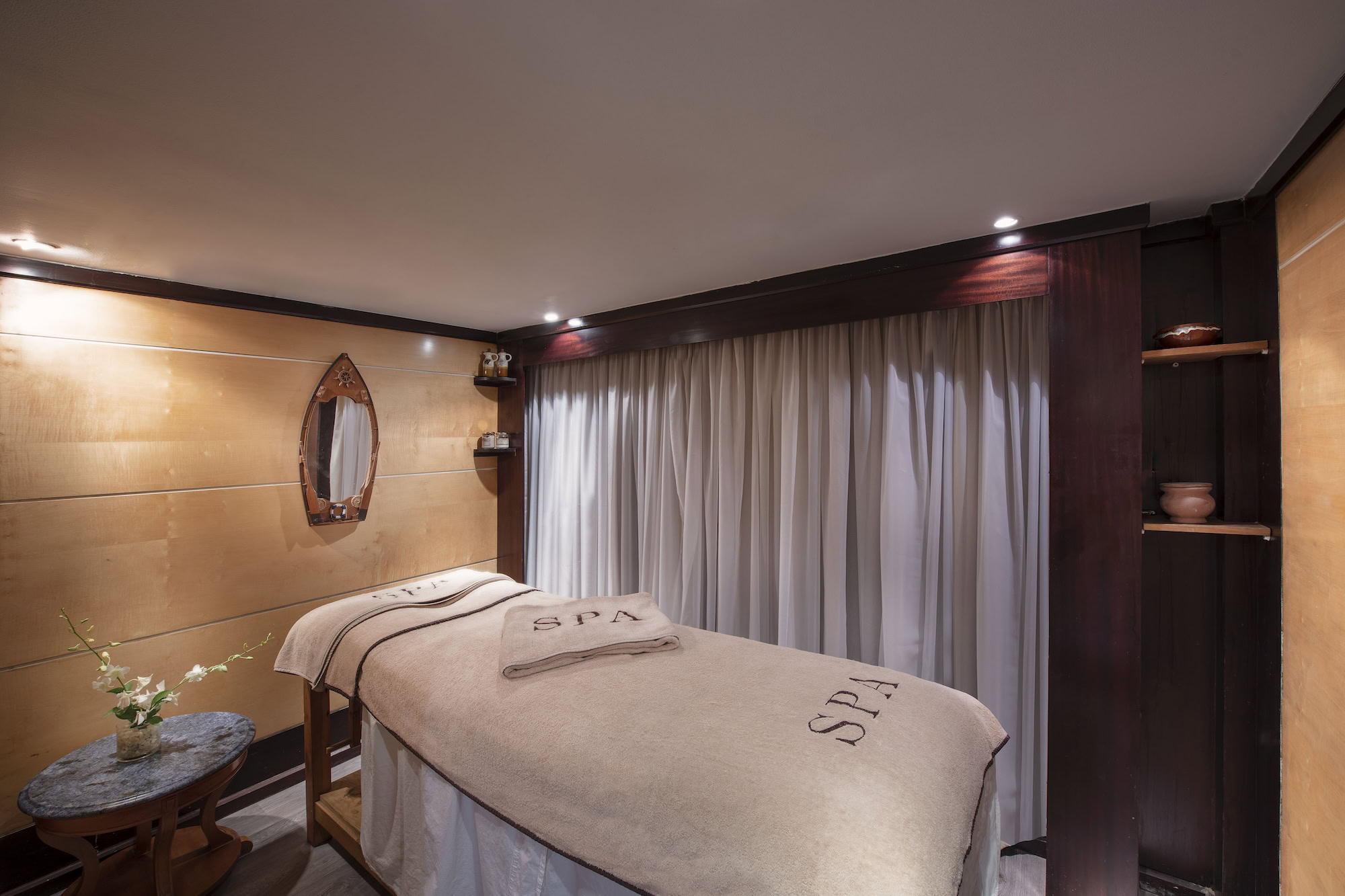 Spa di lusso sulla Sonesta Saint George con trattamenti rilassanti