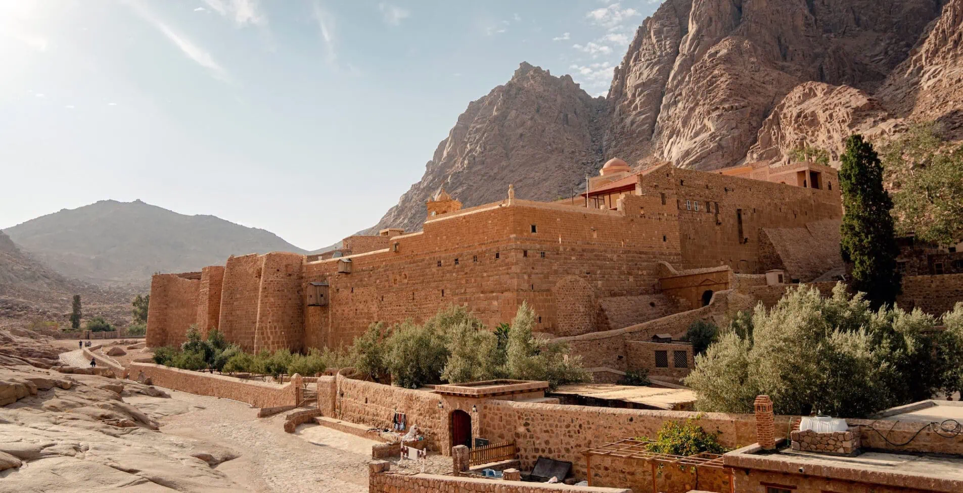 St. Catherine s Monastery located in desert of Sinai Peninsula in Egypt at the foot of Mount Moses 1905x976 crop 53 72