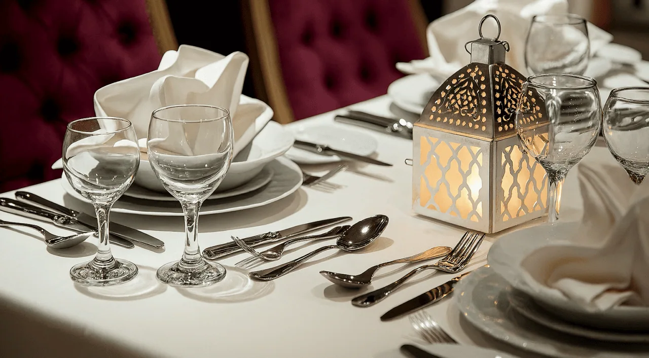 Restaurante elegante no MS Steigenberger Minerva