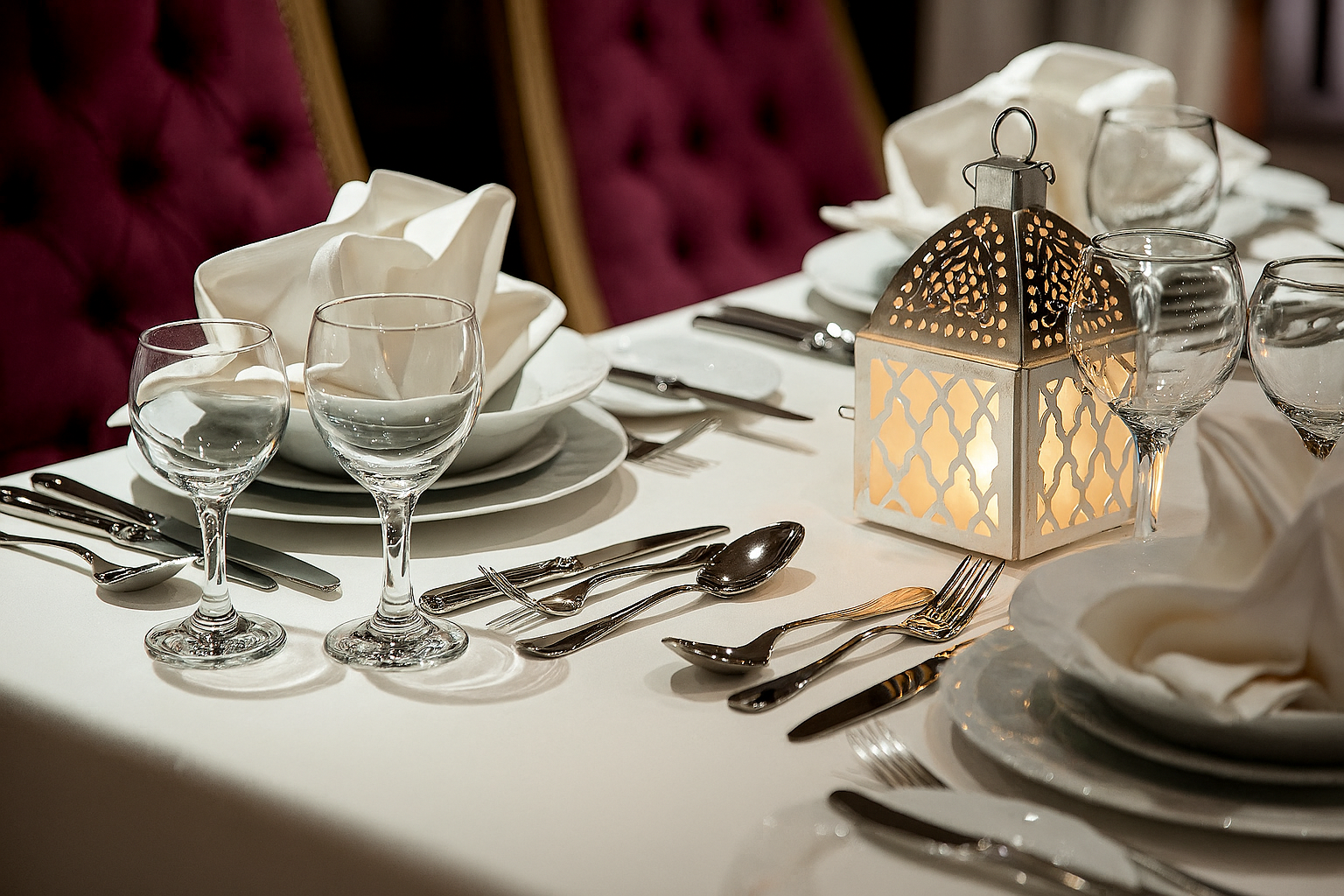 Restaurante elegante no MS Steigenberger Minerva